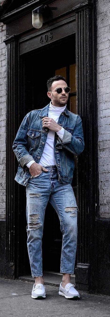 10 Trendy Denim On Denim Outfit Ideas For Men This Year