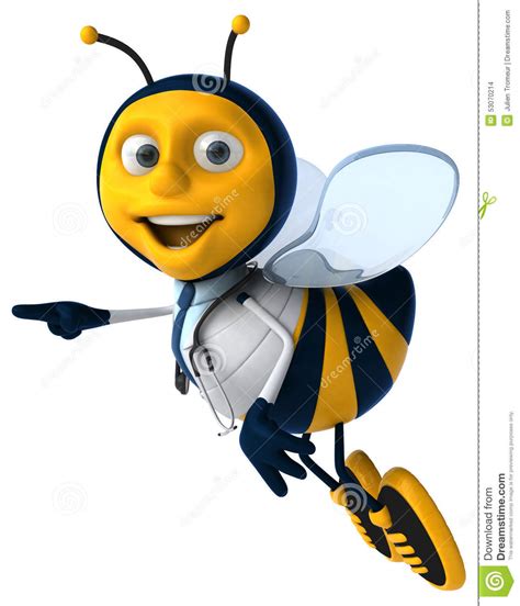 Fun Bee Stock Illustration Illustration Of Stinger Bumble 53070214