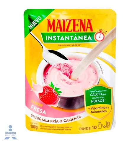 Fecula De Maiz Maizena Fresa G Ibarra Mayoreo