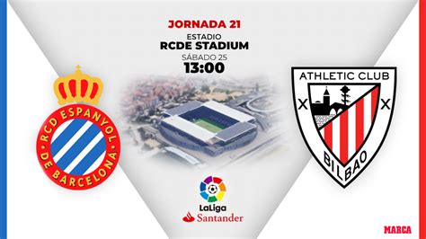 Espanyol Espanyol Athletic horario y dónde ver por TV hoy el