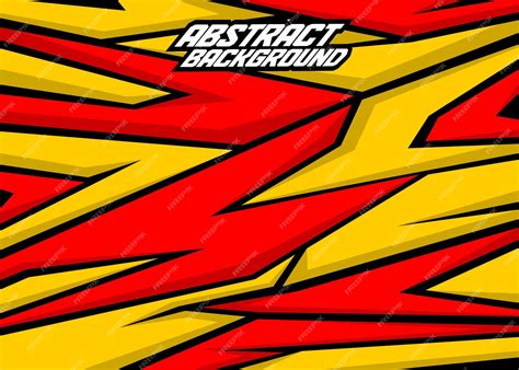 Premium Vector Racing Background Abstract Stripes With Blackredand