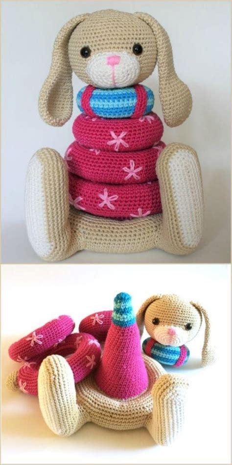 Crochet Stacking Toy Free Pattern