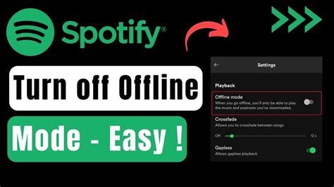 How To Turn Off Offline Mode On Spotify Youtube