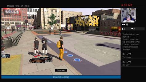 C BLAZE87 S Live PS4 DreamstreamENT NBA 2k20 Mypark NFL 2v2 Run