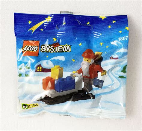 LEGO System Ref 1807 Père Noël avec Traîneau Santa Claus w Sleigh