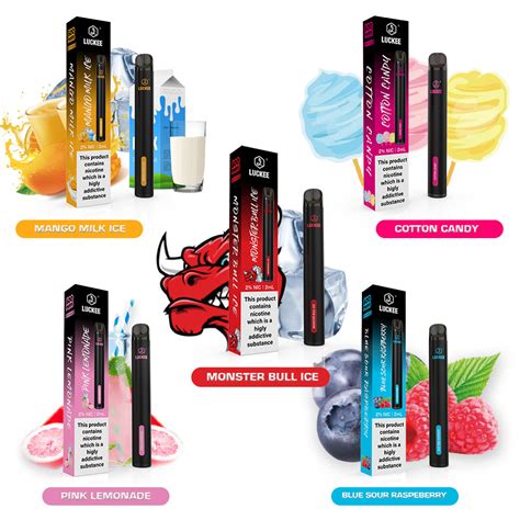 Luckee Brand Top Cigarette Hot Selling Disposable Vape 600 Puff China