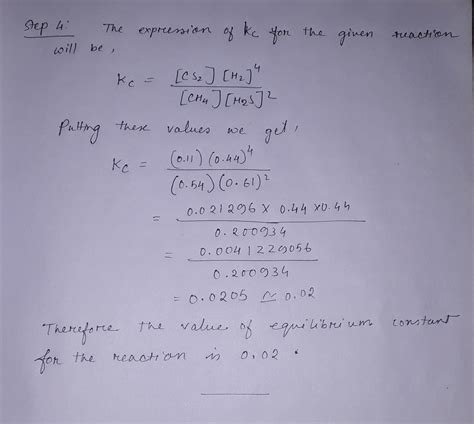 [solved] Consider The Following Reaction Ch4 G 2 Course Hero