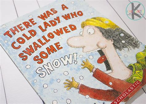 Free There Was A Cold Lady Who Swallowed Snow Printable Activity Snow