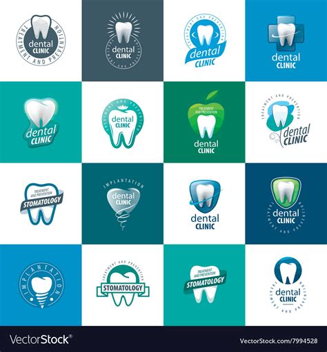 Logo dentistry Royalty Free Vector Image - VectorStock