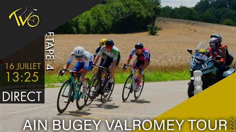 LIVE AIN BUGEY VALROMEY TOUR 2022 Étape 4 IZERNORE INJOUX