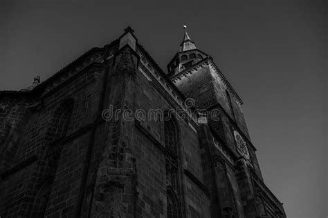 Large Gothic Building of the Black Church (Biserica Neagra) in Brasov ...