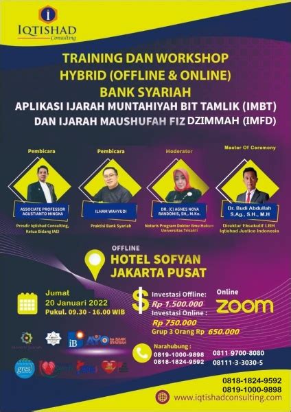 Iqtishad Consulting Webinar Eksekutif Kupas Tuntas Teori Dan Praktik