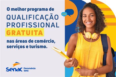 Senac oferta mais de 25 mil vagas gratuitas em cursos técnicos e de