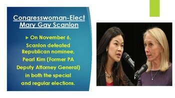 U S Representative Mary Gay Scanlon PA 5th BIO PPT TPT