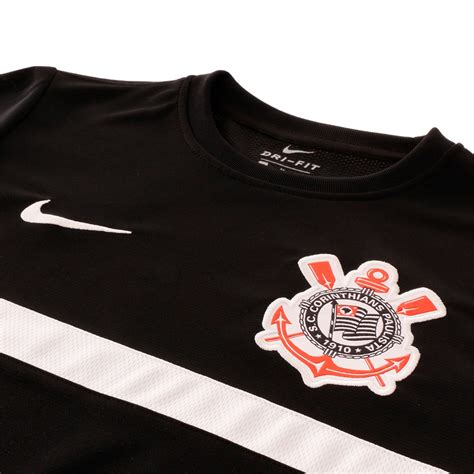 Oferta De Camiseta Nike Corinthians Academy Pro Infantil Black Friday