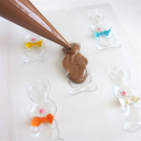 Homemade Chocolate Easter Bunnies Hungry Happenings