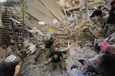 Beirut Explosion Photos Show The Blasts Deadly Force The Picture