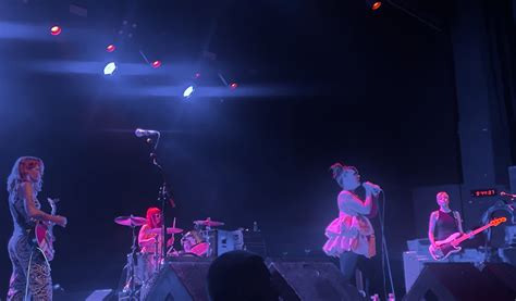 Review Bikini Kill At The Warfield KALX 90 7FM Berkeley