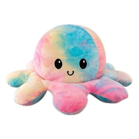 Reversible Octopus Plush Toys 20cm Galaxy Au