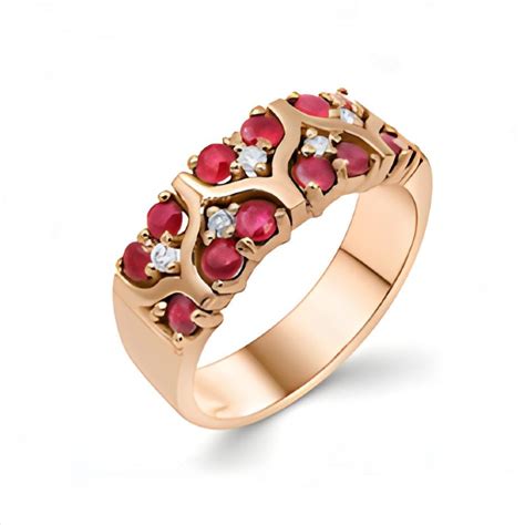 Clarice 9ct Rose Gold Ruby And Diamond Ring – Morrisons