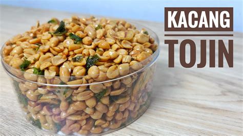 resep kacang tojin renyah gurih  santan youtube
