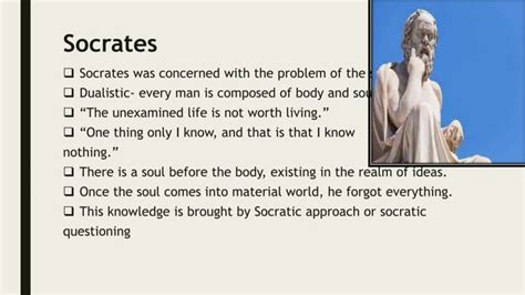 Theory of socrates about the self concept | PPTX | Agnosticism