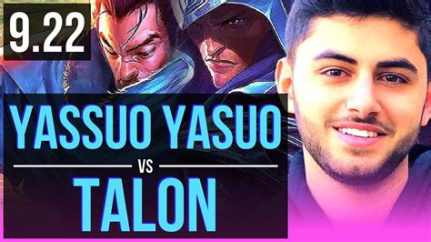 Yassuo YASUO Vs TALON MID 2 1M Mastery Points NA Grandmaster V9