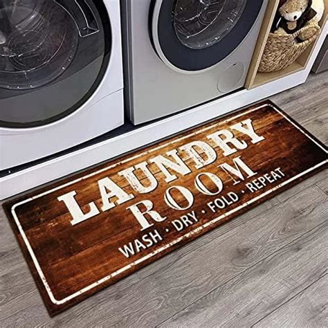 Amazon Uphome Laundry Room Rug Runner X Inch Farmhouse Non