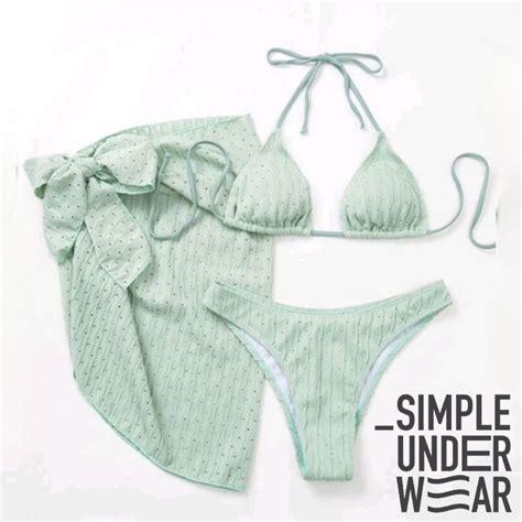 Simple Underwear Bikini Shopee Thailand