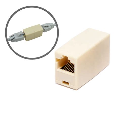 Emenda Conector Adaptador RJ45 Fêmea Cabo de Rede 88 Vias HL INFORMÁTICA