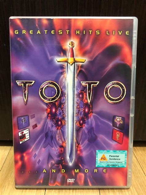 Toto Greatest Hits Live And More Dvd Hobbies And Toys Music And Media