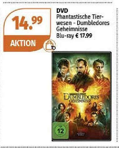 Dvd Phantastische Tierwesen Dumbledores Geheimnisse Angebot Bei