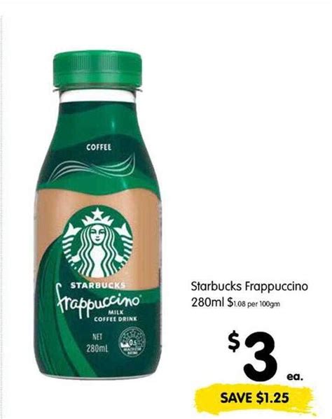 Starbucks Frappuccino Offer At Spar