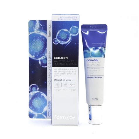 FARMSTAY COLLAGEN WATER FULL MOIST ROLLING EYE SERUM