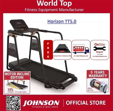 Johnson Fitness Horizon Citta TT5 0 Treadmill Sports Equipment