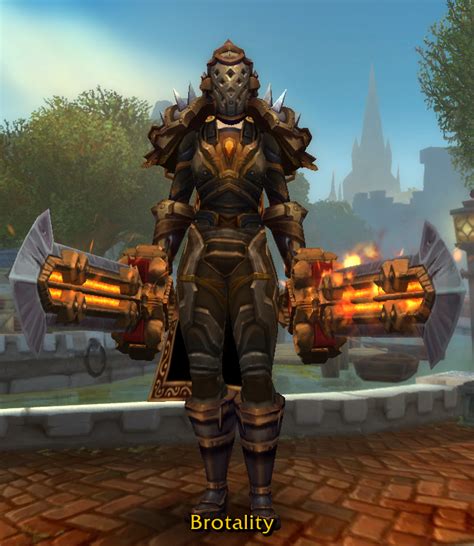 Human Warrior Wow Transmog