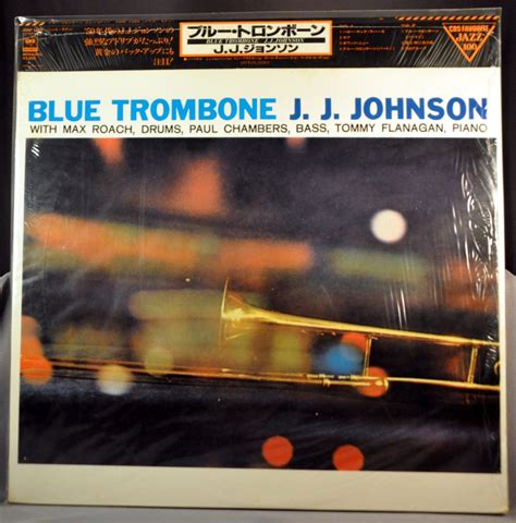 J.J. JOHNSON Blue Trombone 12 inch JAPAN Vinyl Record Innovation Records 20AP 1469 CBS / Sony ...