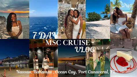 Day Msc Meraviglia Cruise Vlog What Is It Like Nassau Bahamas