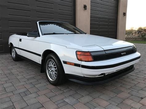 Toyota Celica Gt Owner Speed Comvertible White