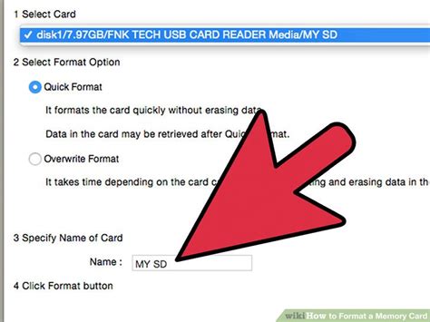 Ways To Format A Memory Card Wikihow