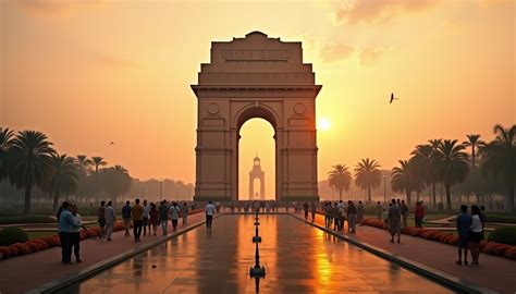 India Gate Monument Prompts Stable Diffusion Online