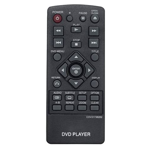 New Cov Replace Remote Control For Lg Dvd Player Dp Dp Nu