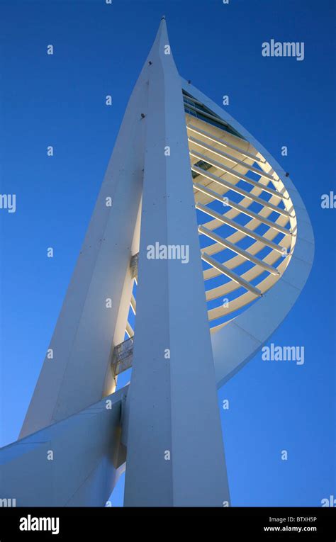 The Spinnaker Tower In Portsmouth Harbour On The South Coast Of The Uk A 170m High Tourist