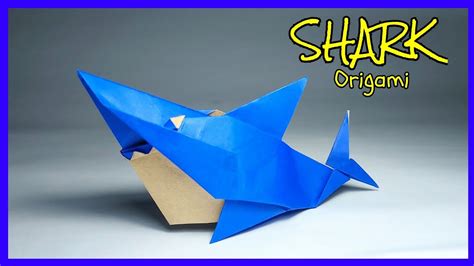 Origami Shark Tutorial Designed By Esteve Oriol Youtube