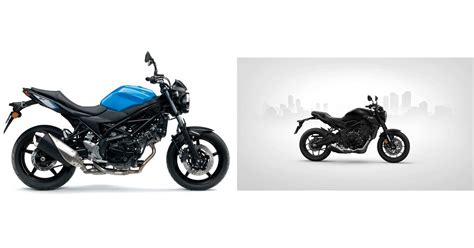 Motorrad Vergleich Suzuki Sv Vs Honda Cb R