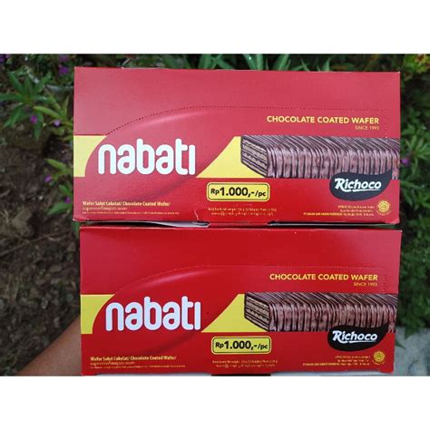 Jual Wafer Nabati Chocolate Coated Wafer Shopee Indonesia