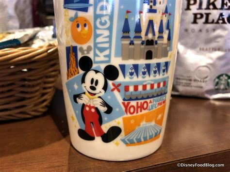 Yo Ho Magic Kingdom Starbucks Ceramic Tumbler Celebrates Classic