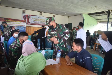 Babinsa Ujung Tombak Tni Sukseskan Vaksinasi Covid Paceko Dot