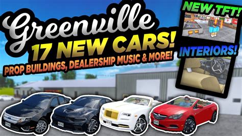 New Cars Prop Buildings Dealership Music Convertibles Much More