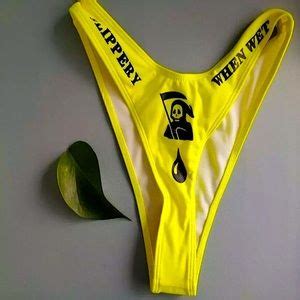 Swim Caution Slippery When Wet Bikini Set Poshmark